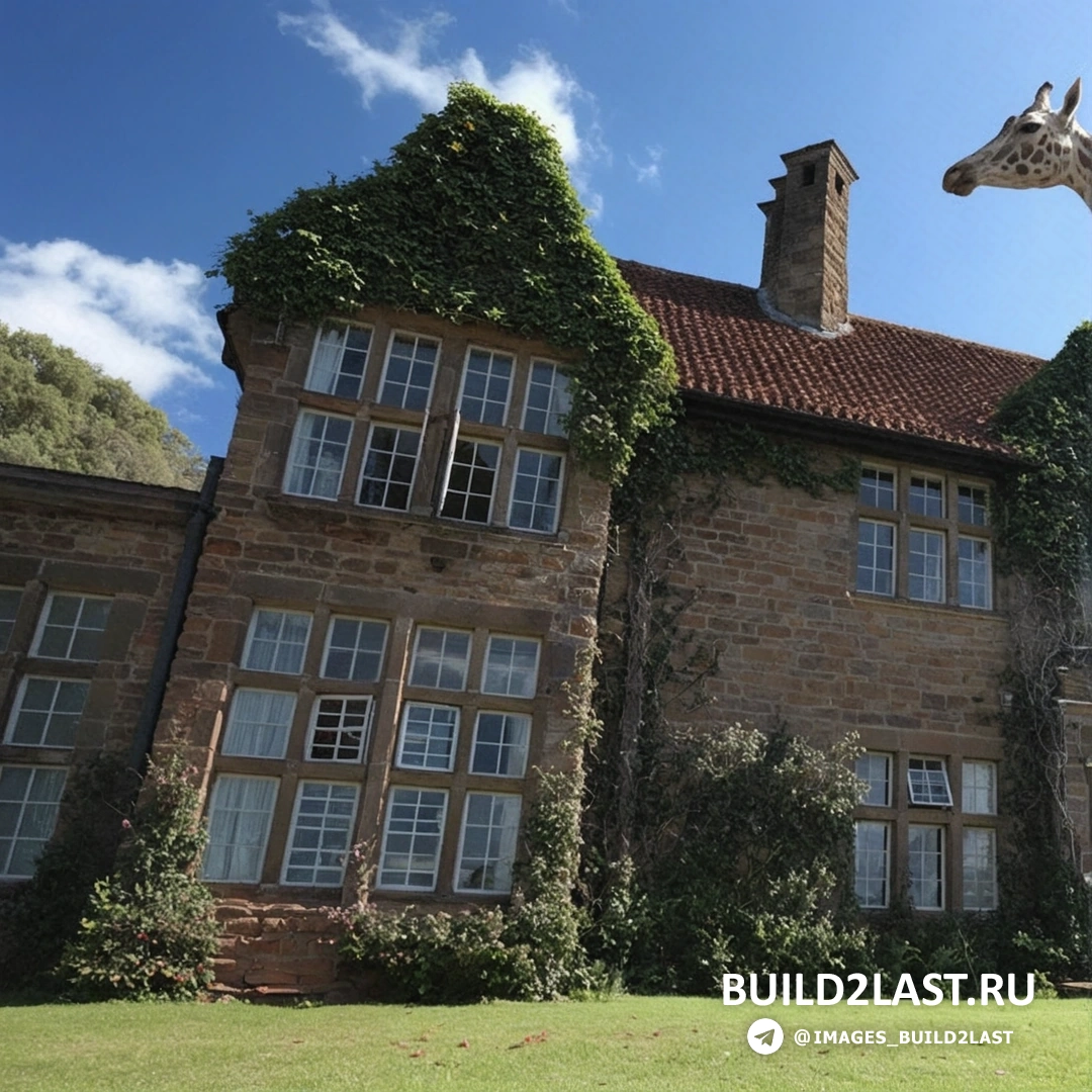 Гостя кормит жирафа, который тянет голову через балкон